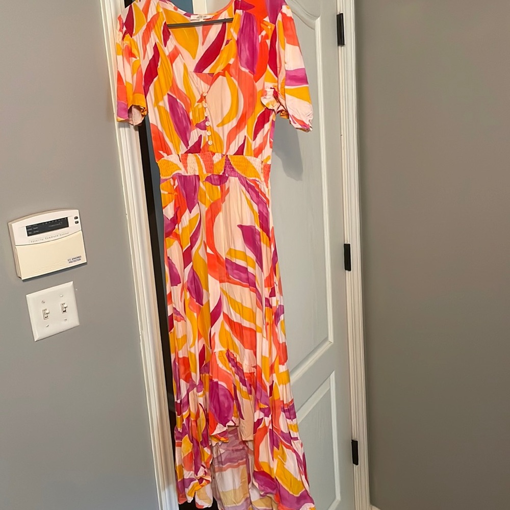 Colored dress